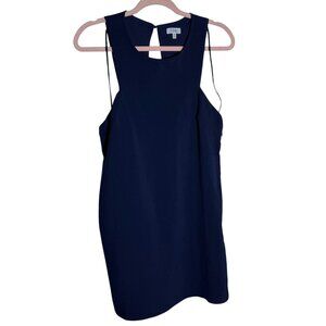 TOBI Navy Cutout Sleeveless Mini Sheath Dress – Size Large